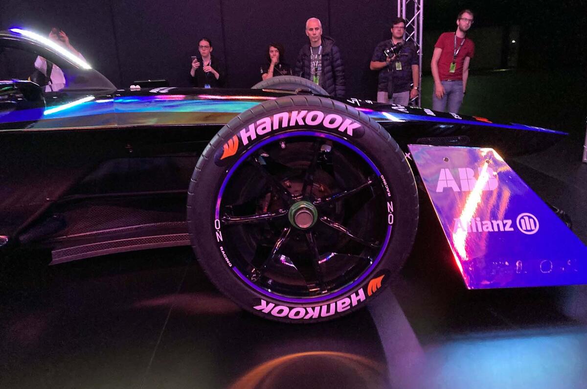 Formula E Gen3 2023 wheel detail