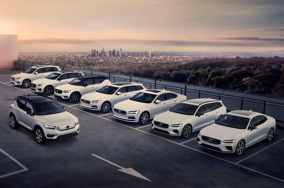 Volvo USA line-up Volvo USA line-up