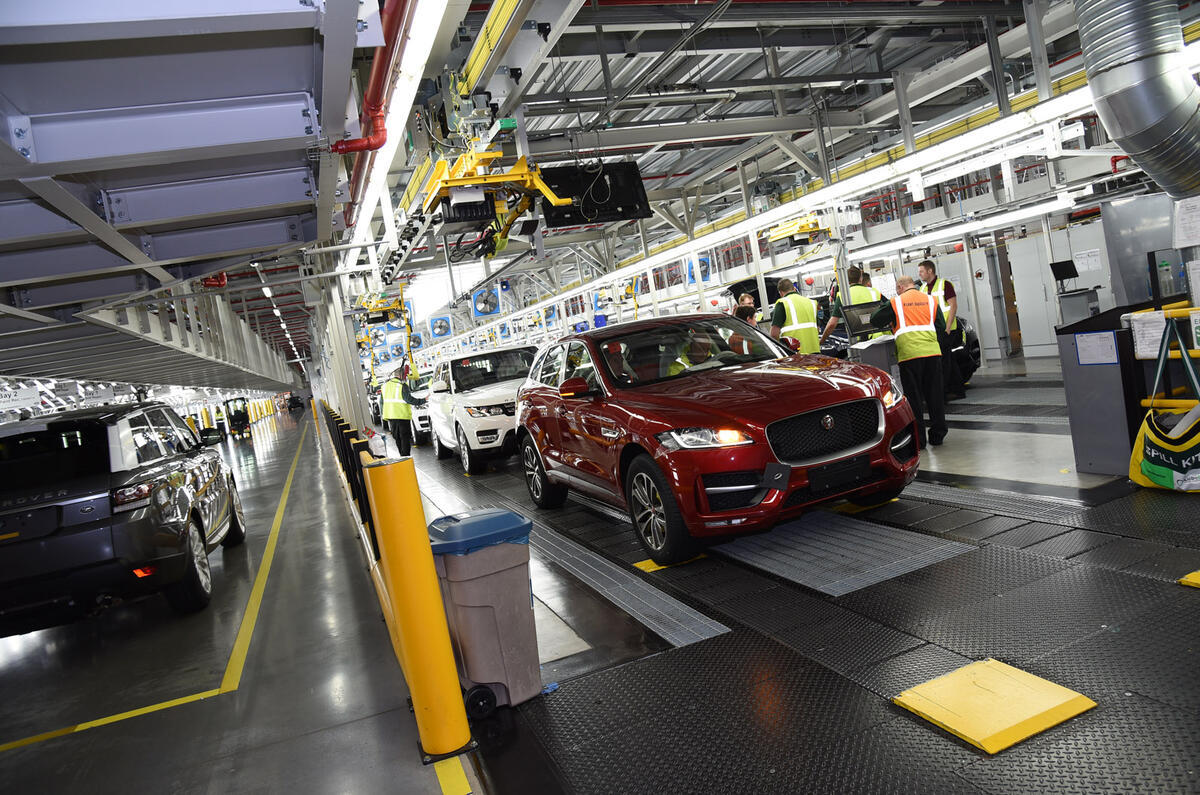 Jaguar Land Rover factory