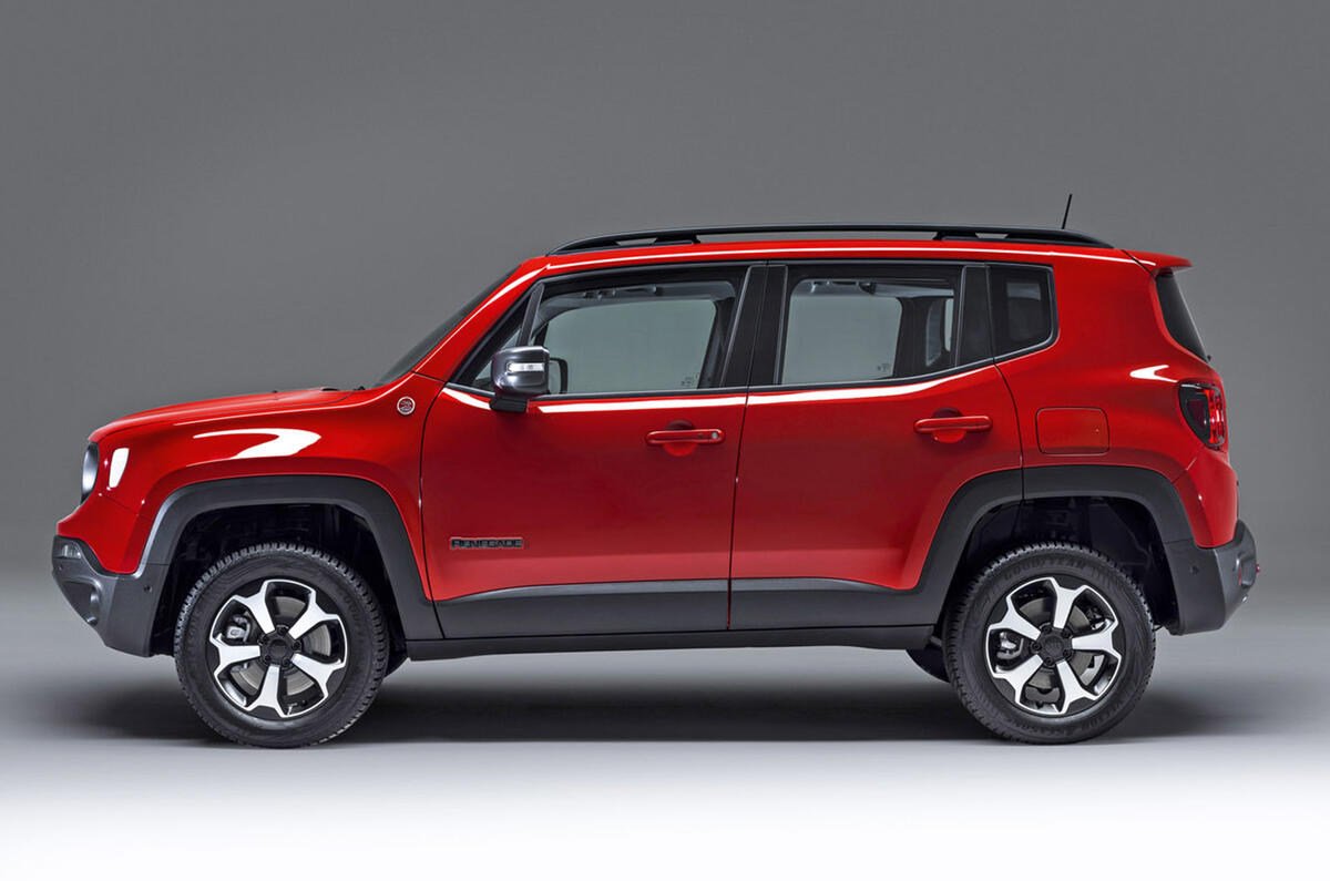 Jeep Renegade - static side Jeep Renegade - static side