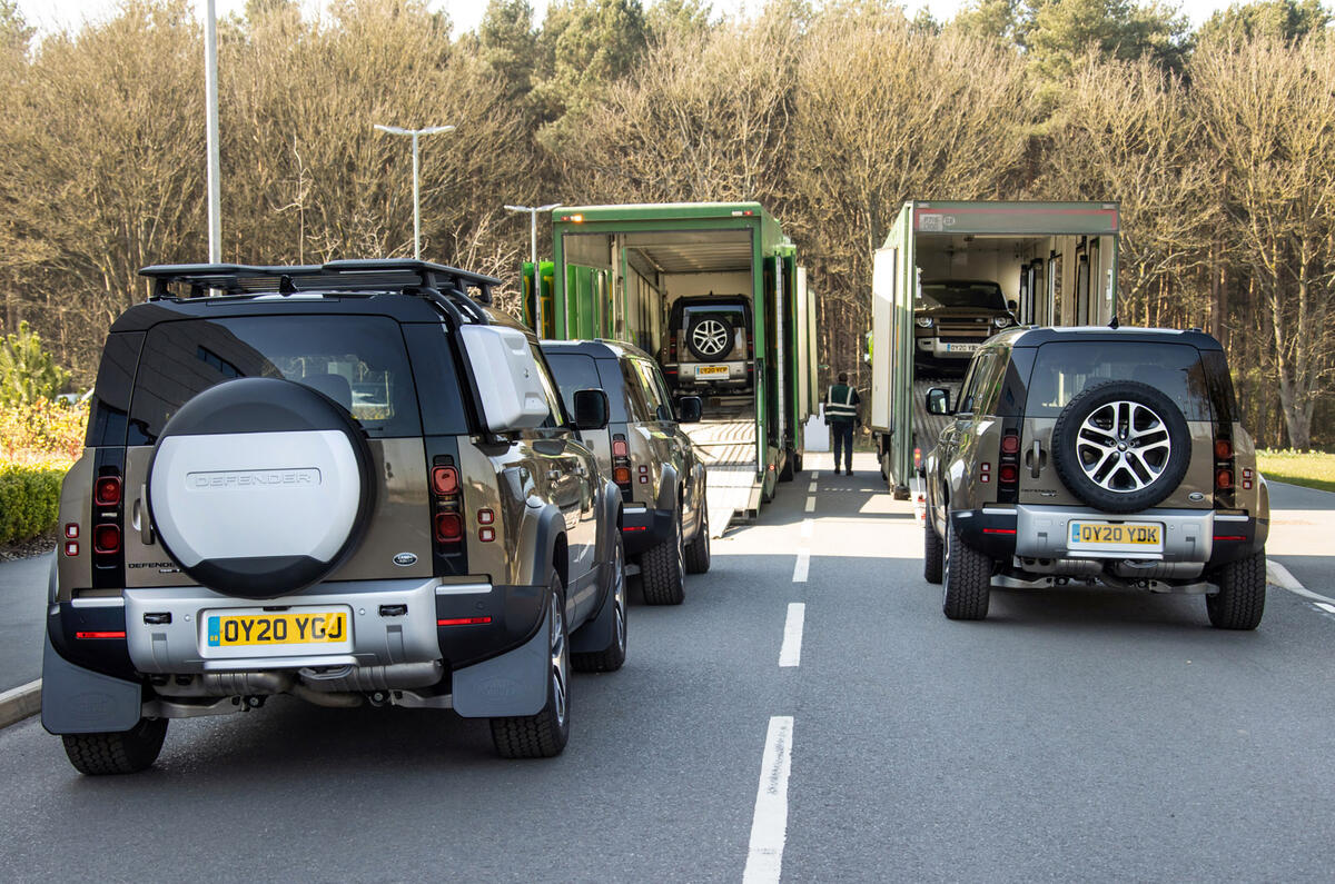 Jaguar Land Rover lends vehicles to Red Cross and NHS