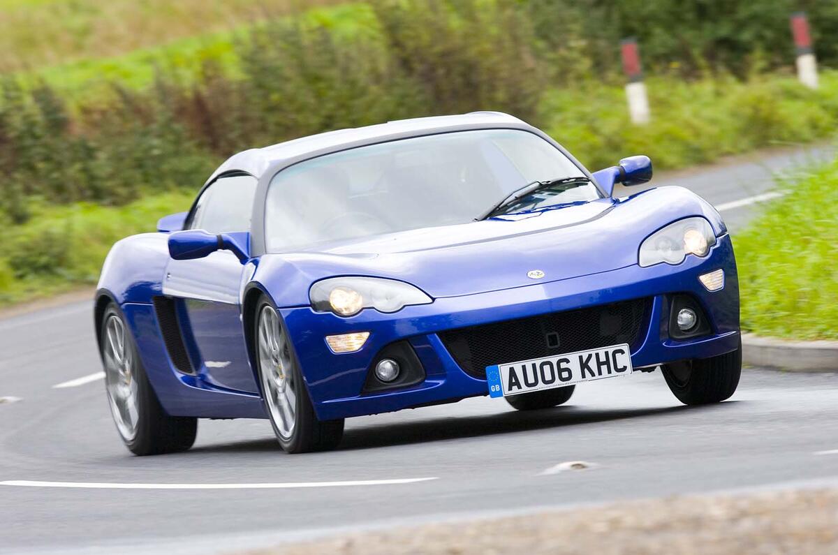 Lotus Europa S 2006 front quarter tracking
