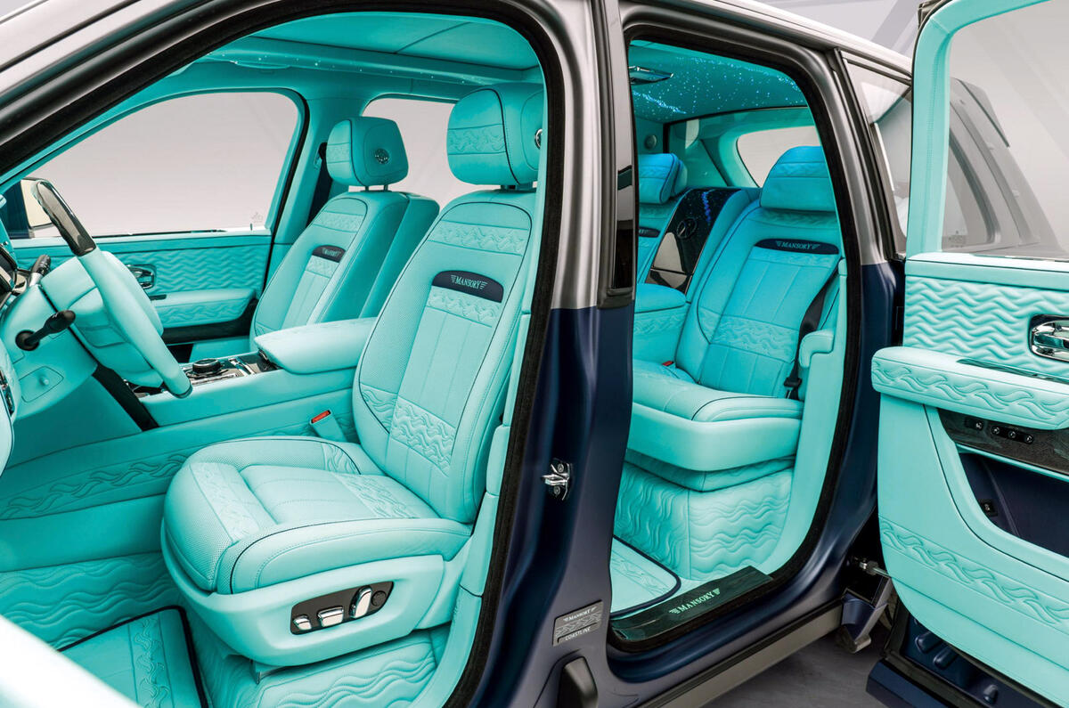 Mansory Rolls-Royce Cullinan Coastline 2020 - interior Mansory Rolls-Royce Cullinan Coastline 2020 - interior
