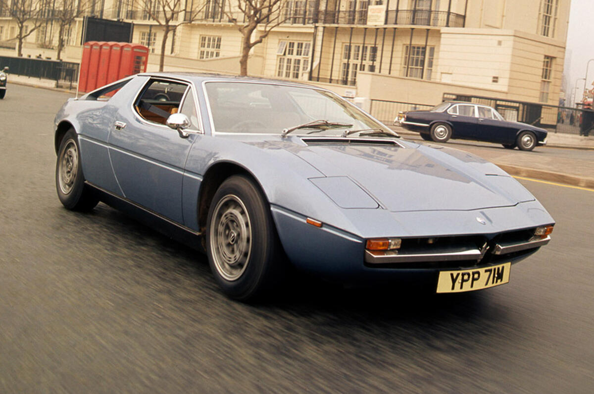 Maserati Merak - static front Maserati Merak - static front
