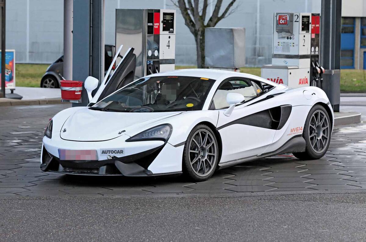 McLaren Sports Series Hybrid prototype front side