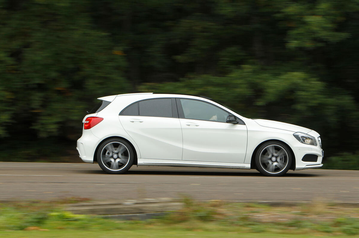 Mercedes-Benz A-Class side Mercedes-Benz A-Class side