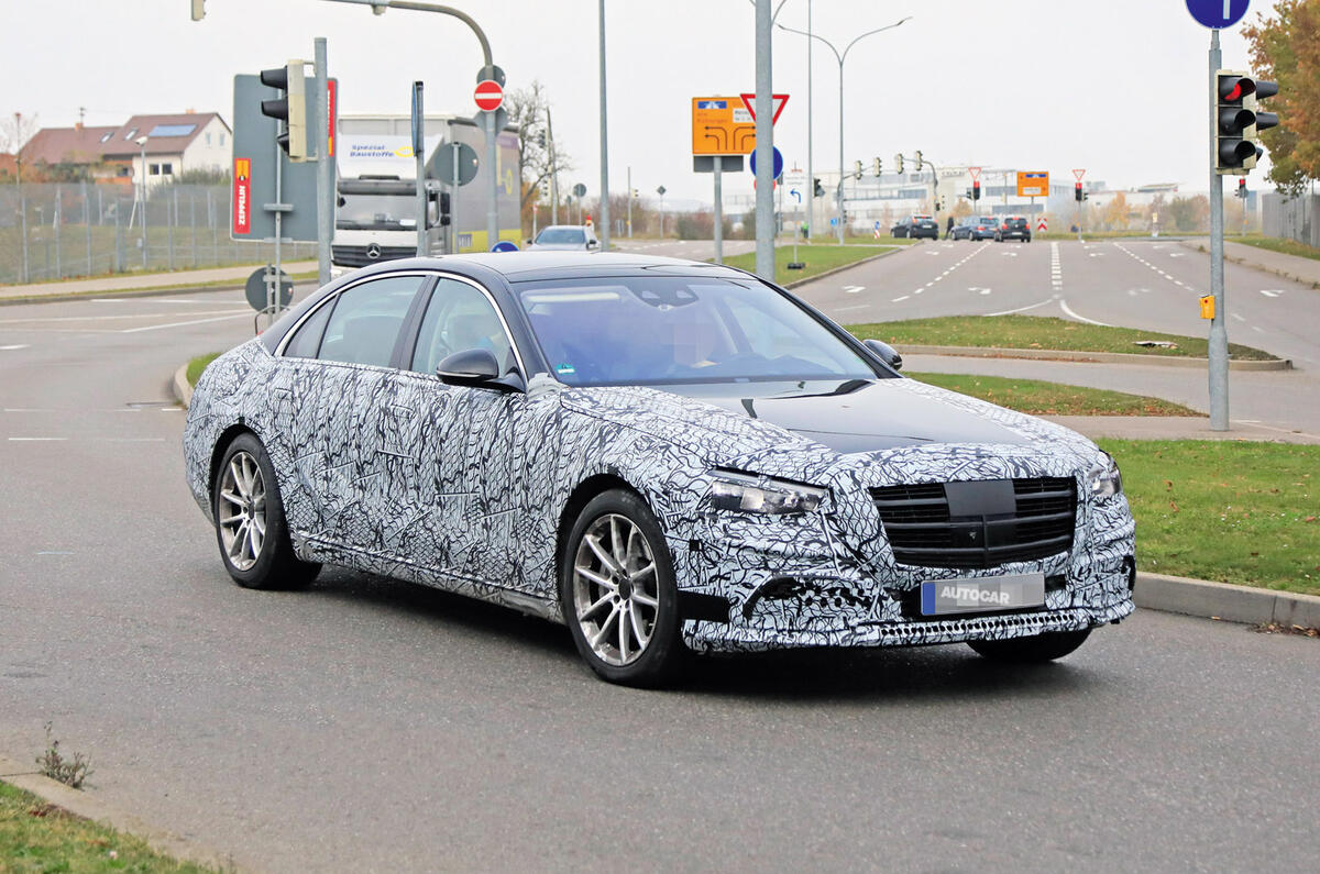 Mercedes-Benz S-Class - spy shot