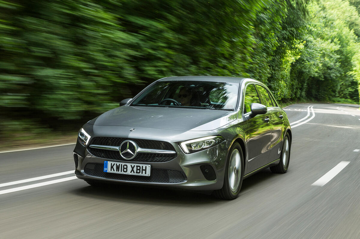 Mercedes-Benz A-Class front three quarters 2018 Mercedes-Benz A-Class front three quarters 2018