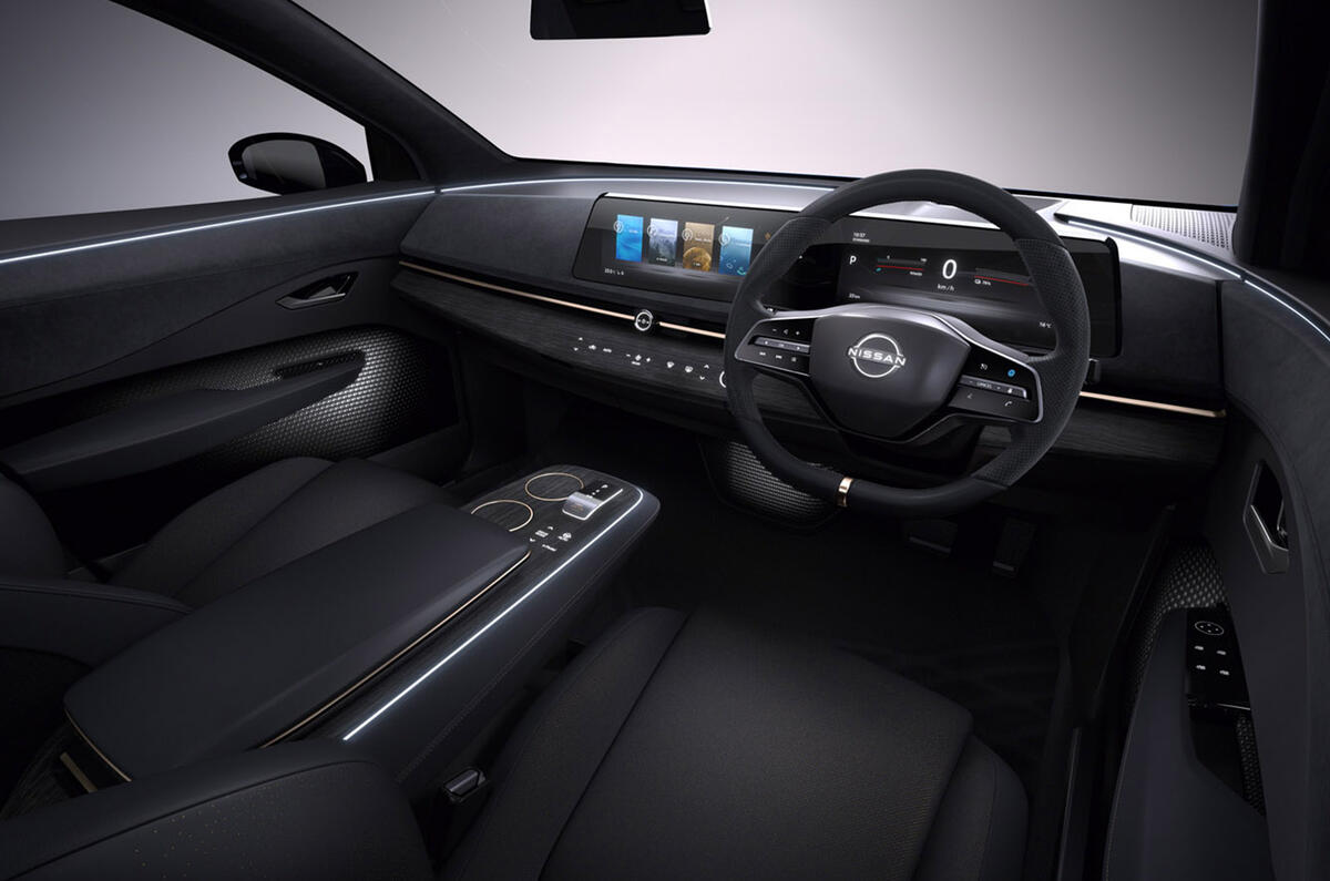 Nissan Ariya concept 2019 - interior