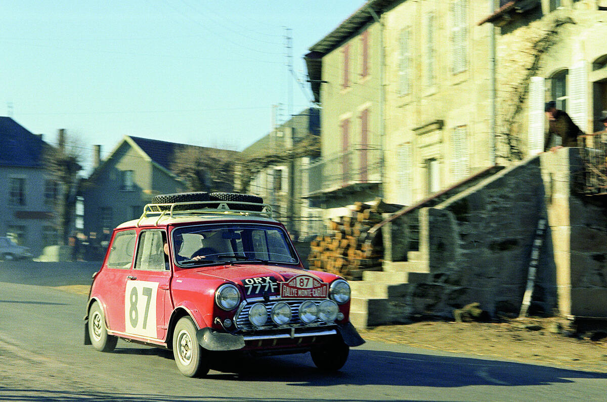 Mini rally front tracking