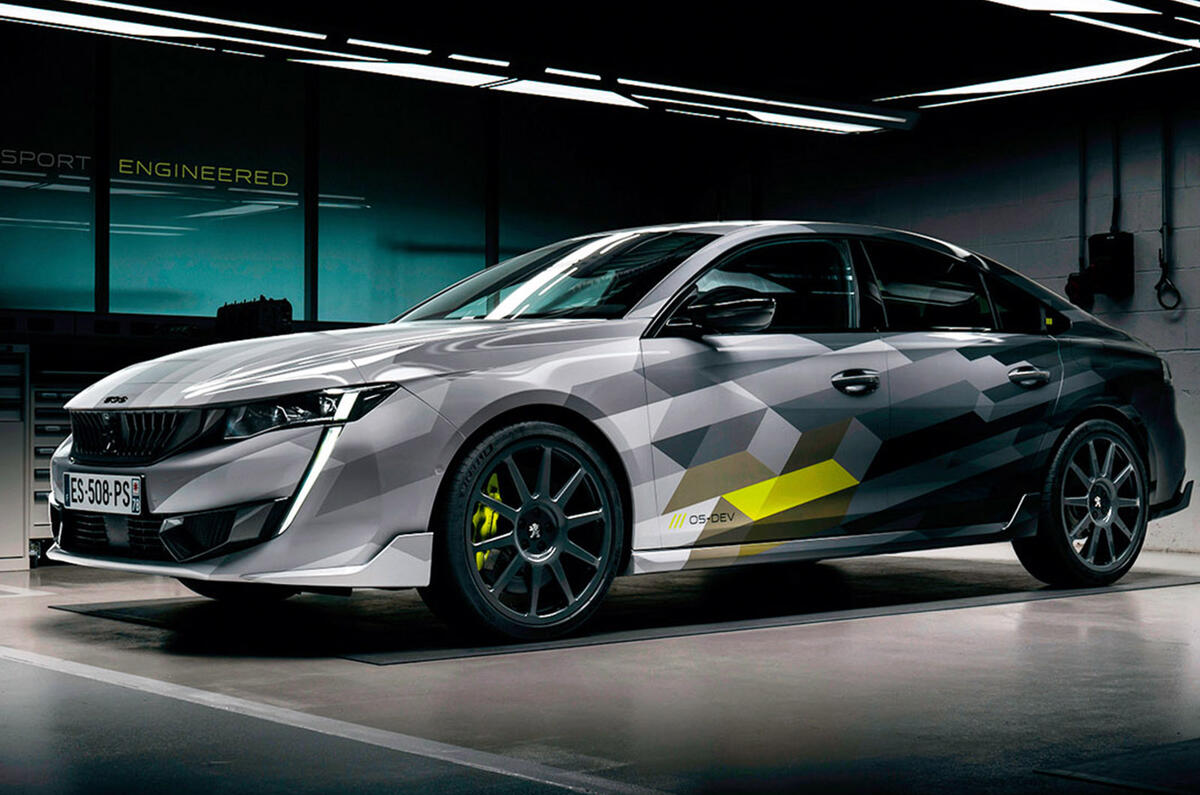 Peugeot 508 PSE 2020 - stationary front