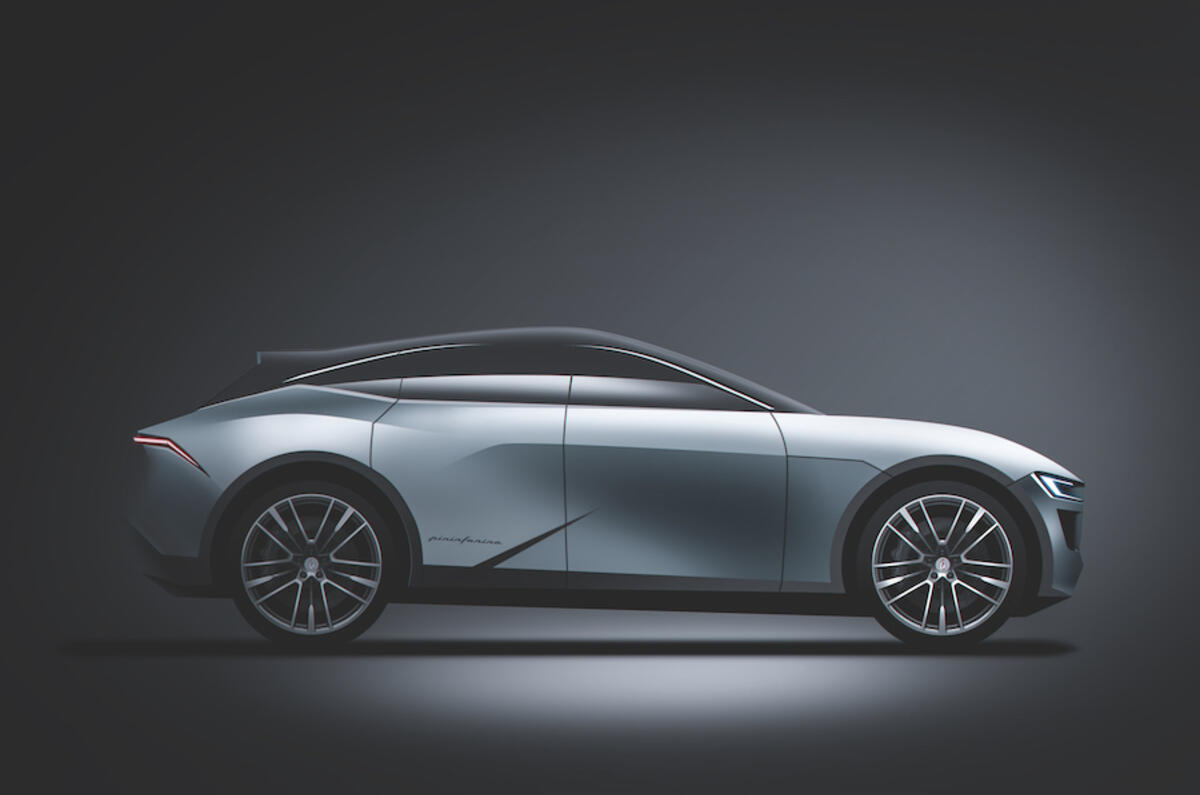 Pininfarina EV design sketch