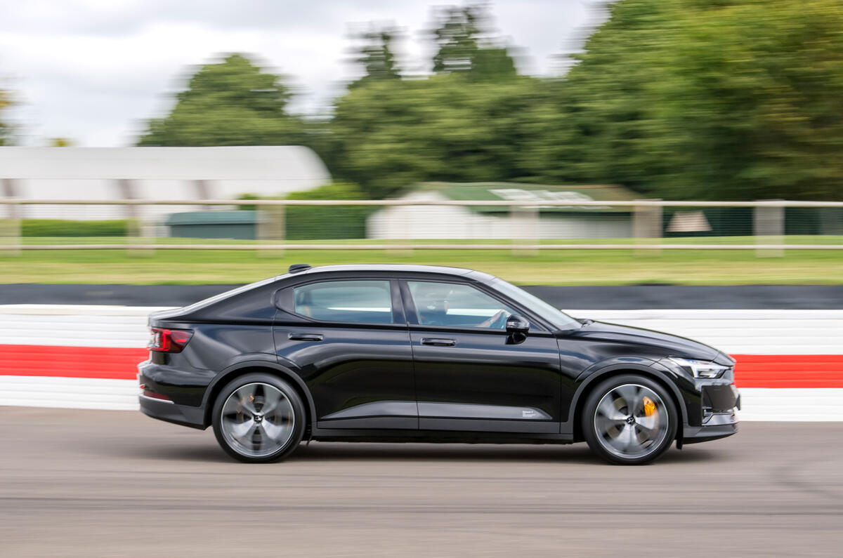 2 Polestar 2 Goodwood 2021 dampers side 2 Polestar 2 Goodwood 2021 dampers side