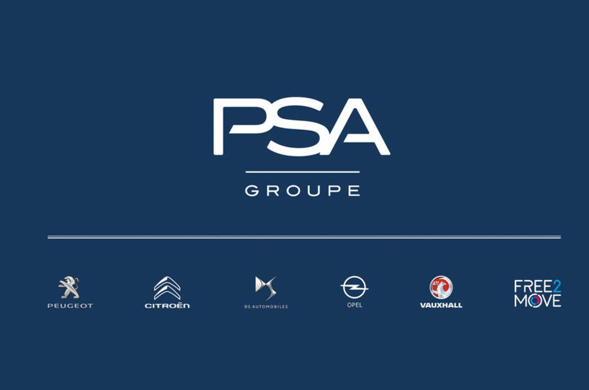 PSA Group logo PSA Group logo
