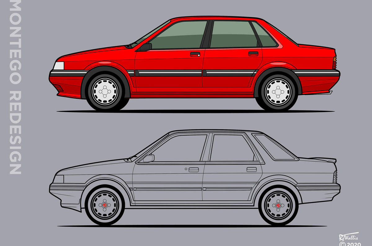 Russell Wallis Austin Montego render - static side Russell Wallis Austin Montego render - static side