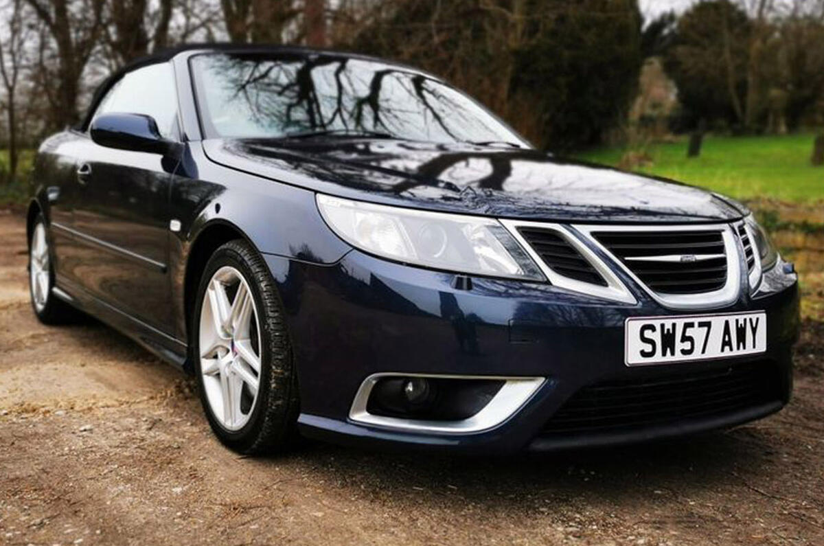 Saab 9-3 - static front Saab 9-3 - static front