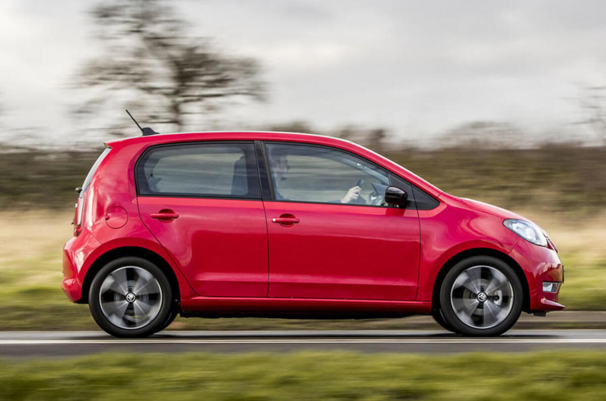 2020 Skoda Citigo-e iV review - side