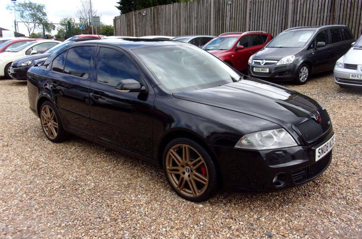 Skoda Octavia vRS - static front Skoda Octavia vRS - static front