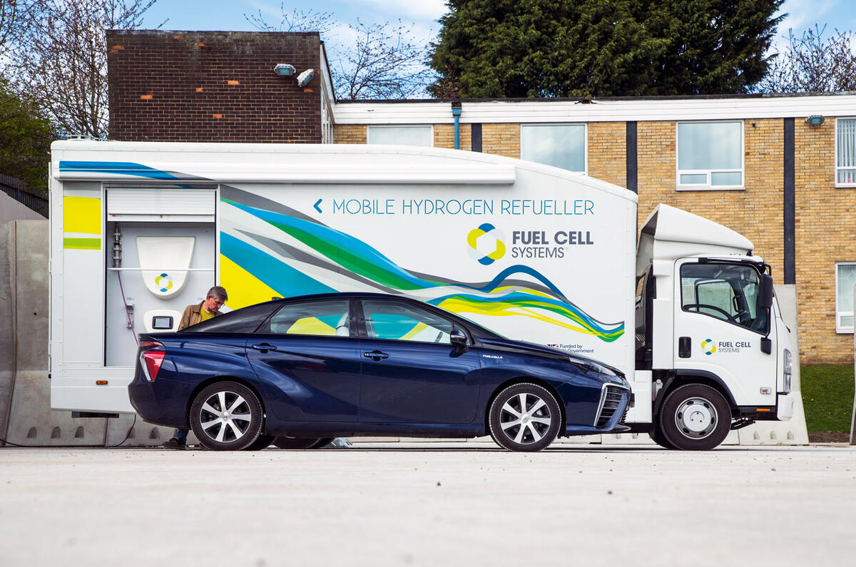 Toyota Mirai - static side