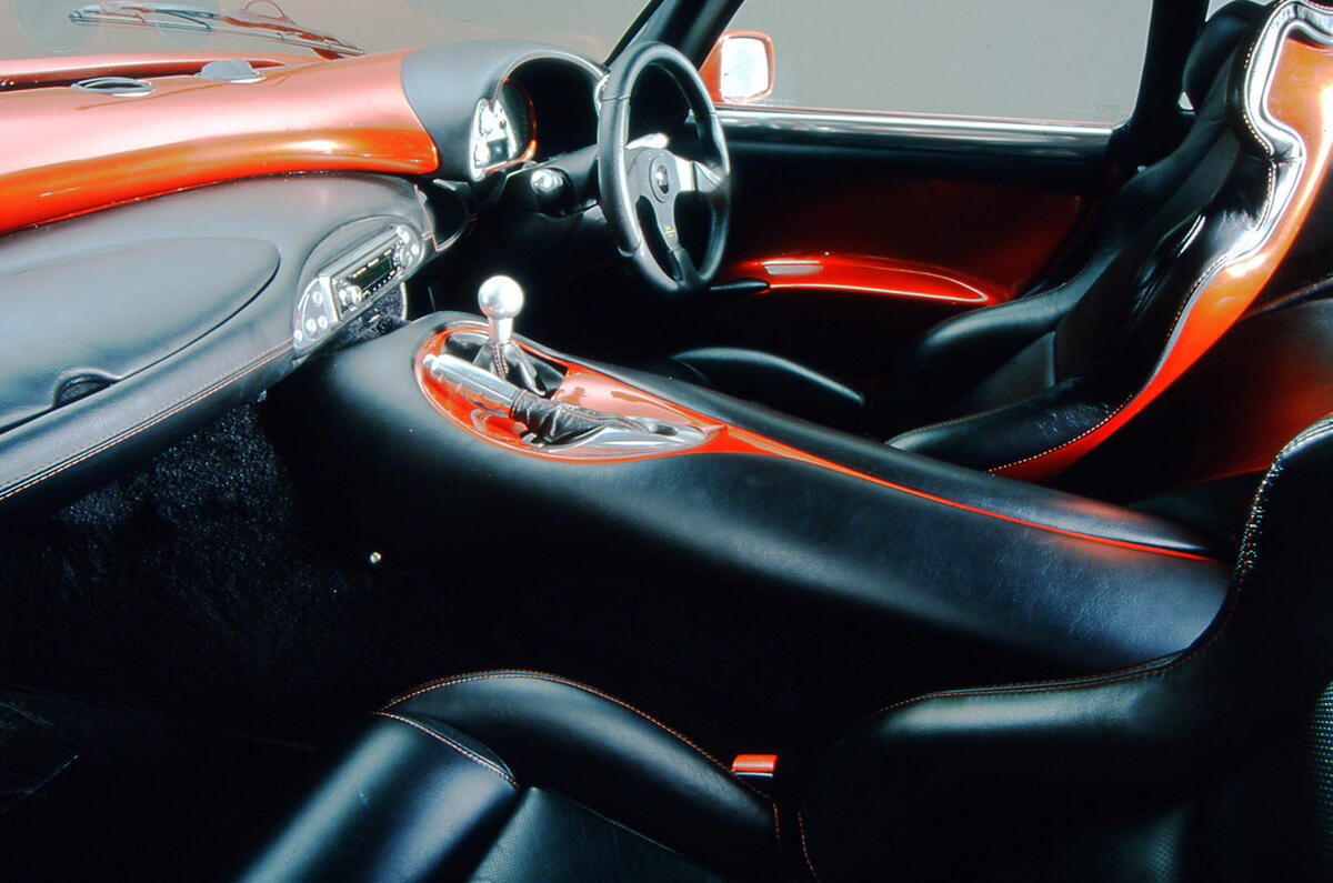 TVR Sagaris 2005 - interior TVR Sagaris 2005 - interior