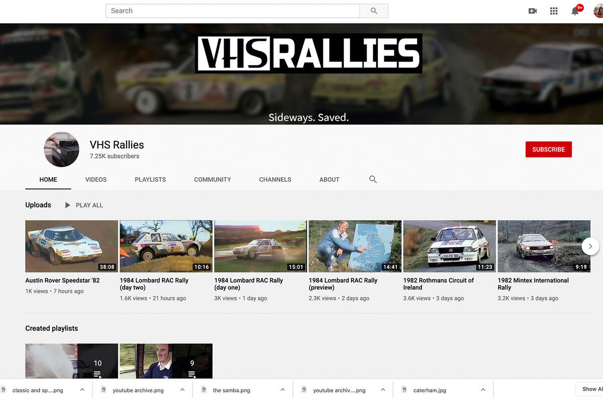 VHS rallies VHS rallies