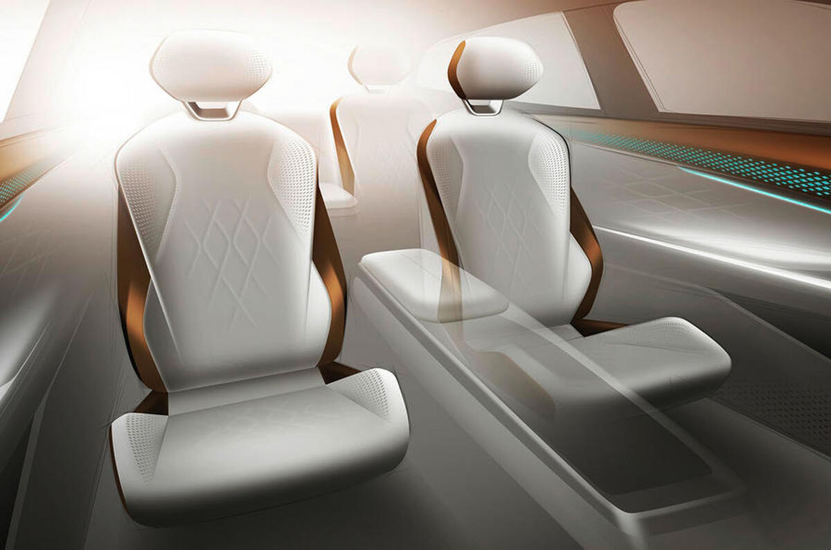 Volkswagen ID Space Vizzion 2019 - interior  Volkswagen ID Space Vizzion 2019 - interior