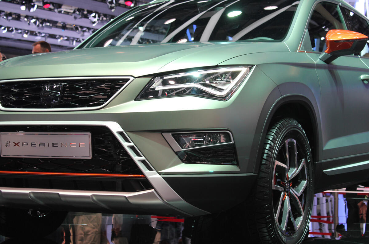 The SEAT Ateca X-PERIENCE is a new concept The SEAT Ateca X-PERIENCE is a new concept