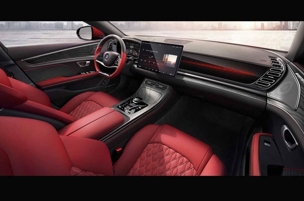 BYD Han EV interior BYD Han EV interior