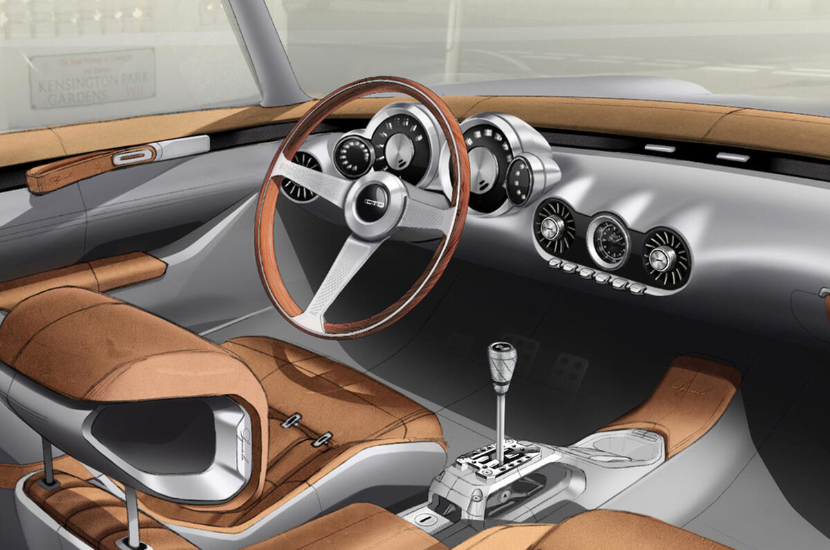 2. GTO Engineering showcases bespoke details of the all new Squalo interior in first design drawings close up 2. GTO Engineering showcases bespoke details of the all new Squalo interior in first design drawings close up