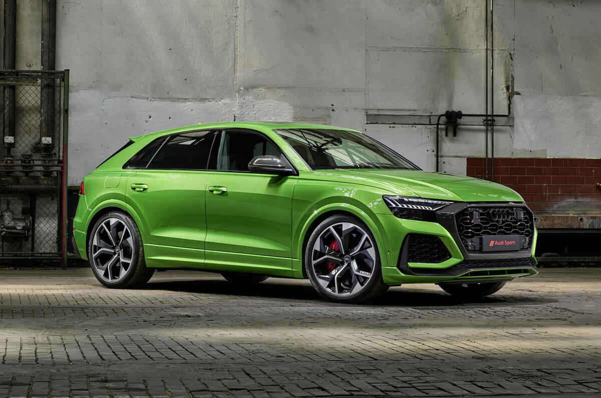 Audi RS Q8 2020 official reveal photos - static front