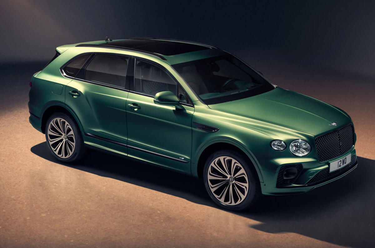 Bentley Bentayga facelift - static front