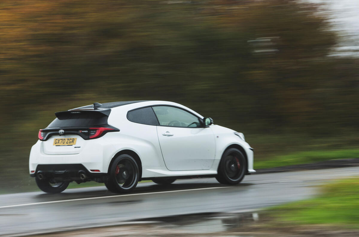 Autocar writers car of 2020 - Toyota GR Yaris rear Autocar writers car of 2020 - Toyota GR Yaris rear