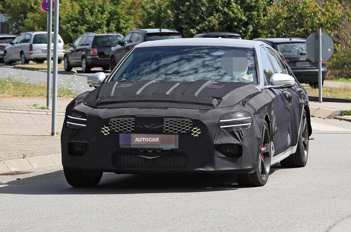 Genesis G70 Shooting Brake - spy shots Genesis G70 Shooting Brake - spy shots