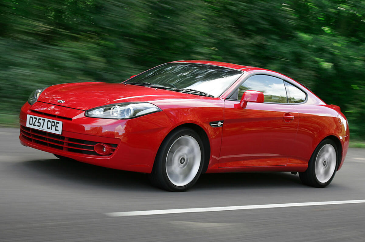 Hyundai Coupe - hero front Hyundai Coupe - hero front