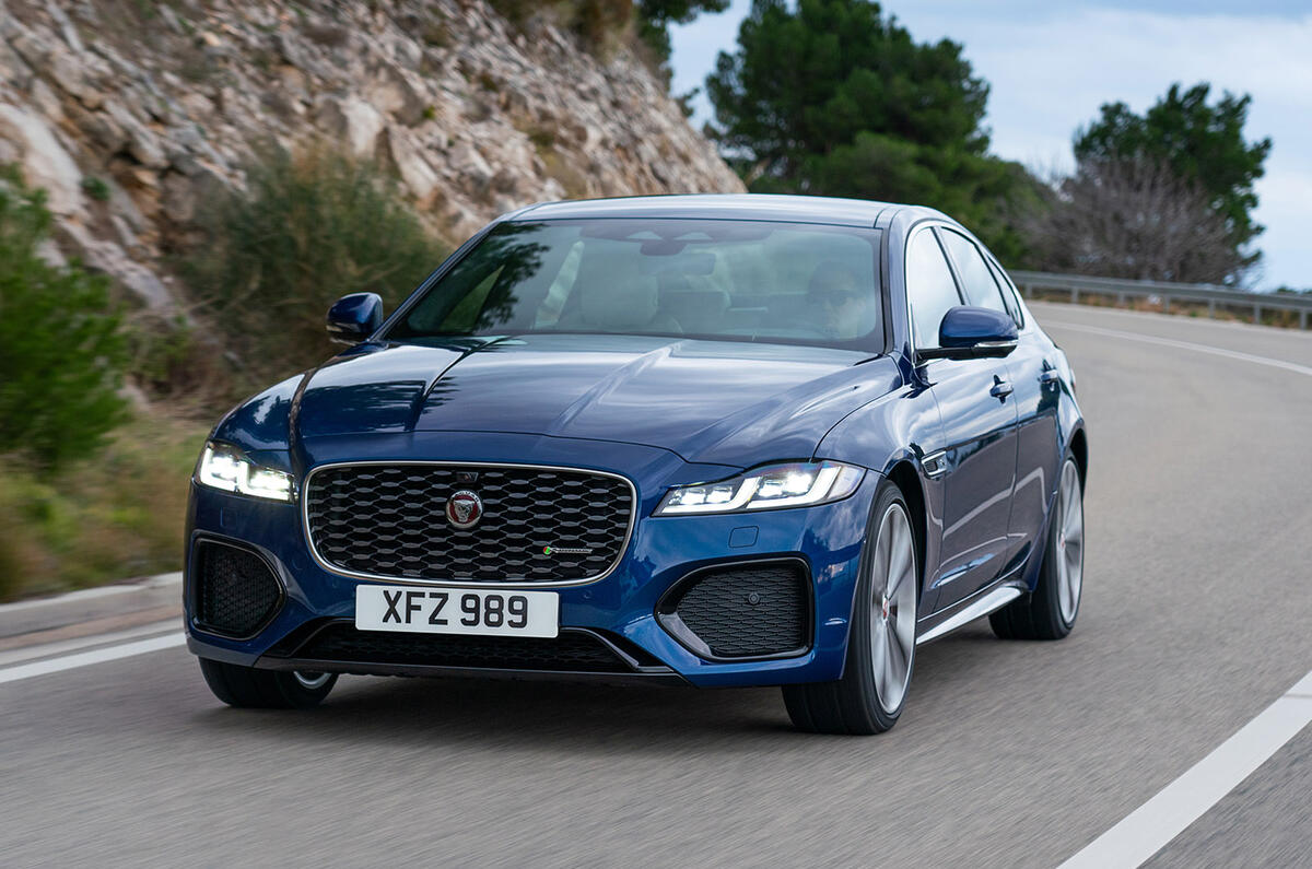 Jaguar XF - front