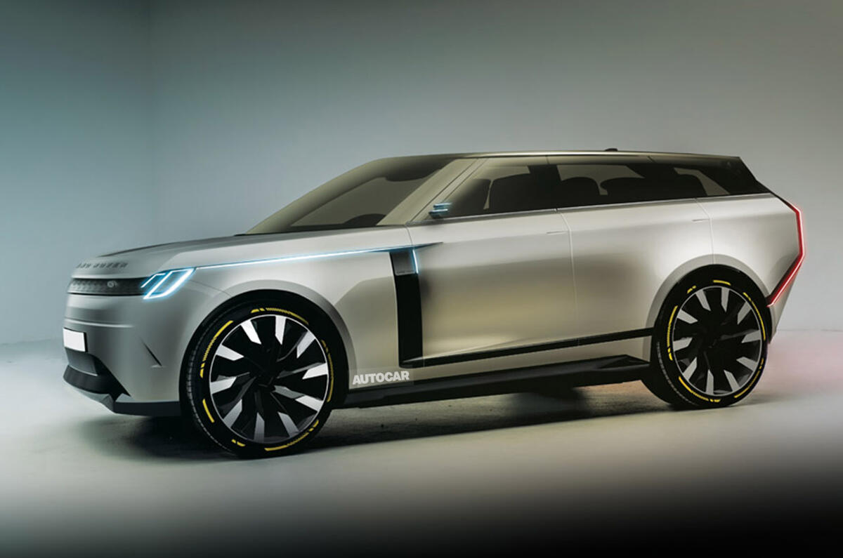 Land Rover Zeus render - static front