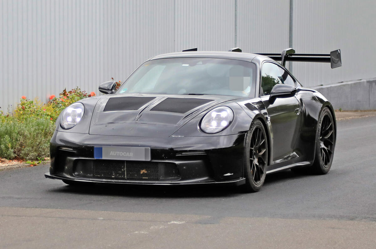 Porsche 911 GT3 RS - spy shots