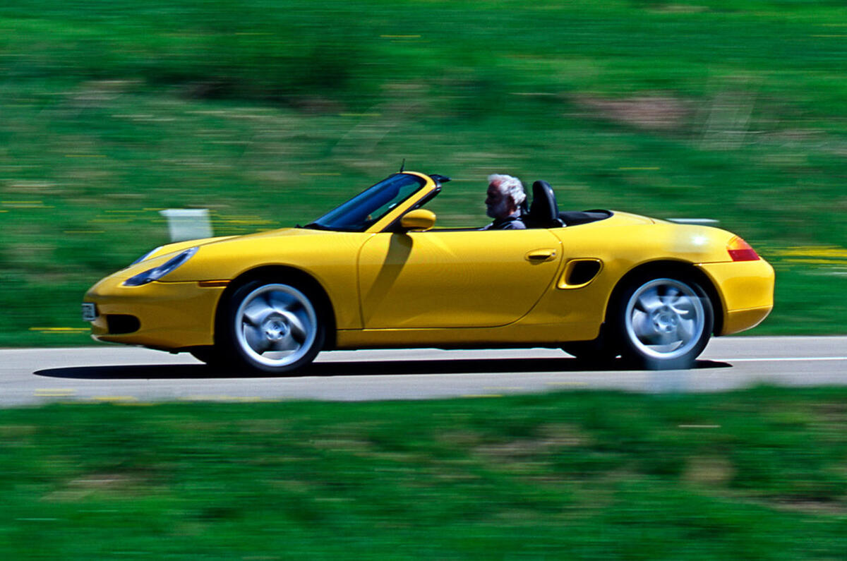 Porsche Boxster - side
