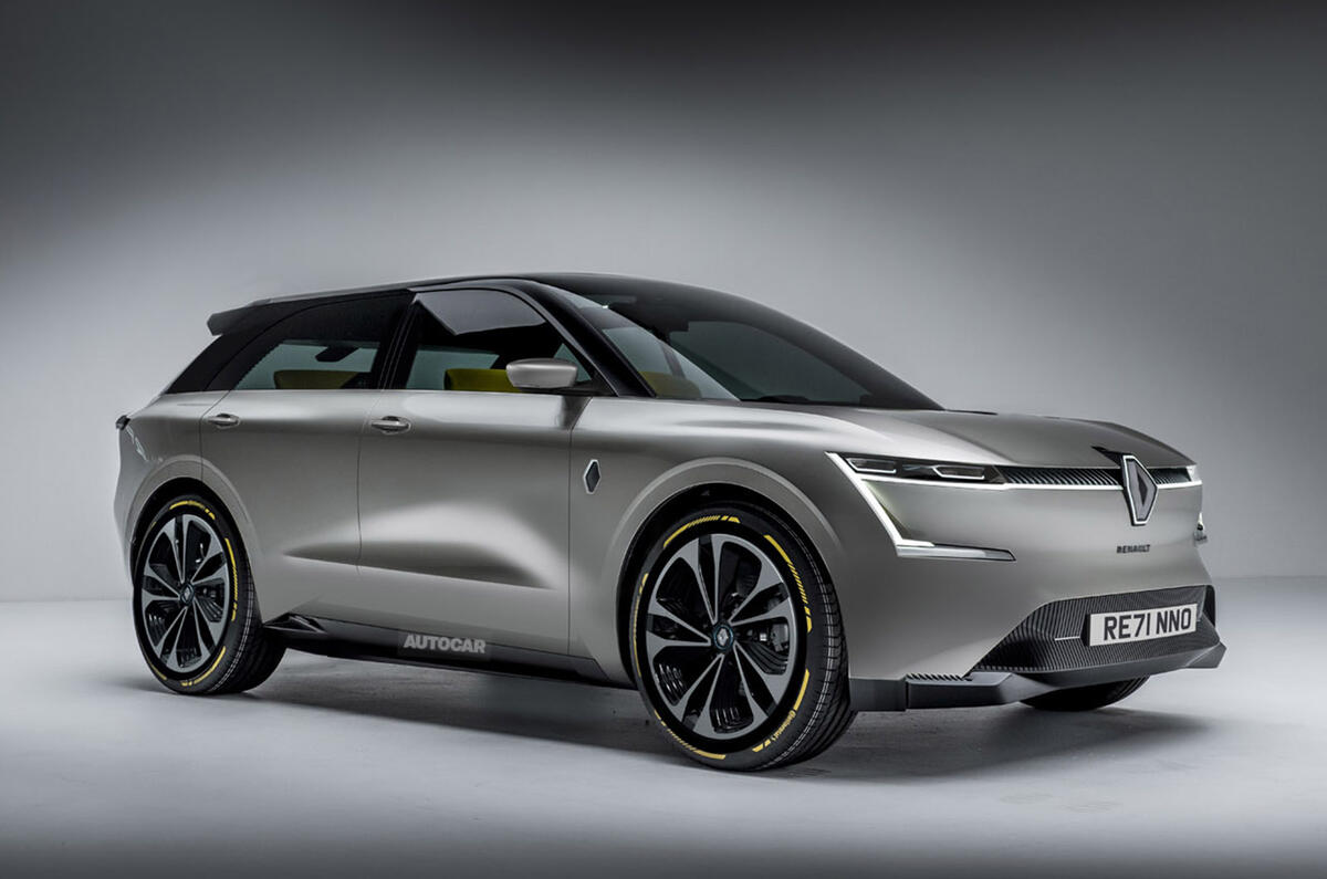 Renault EV render