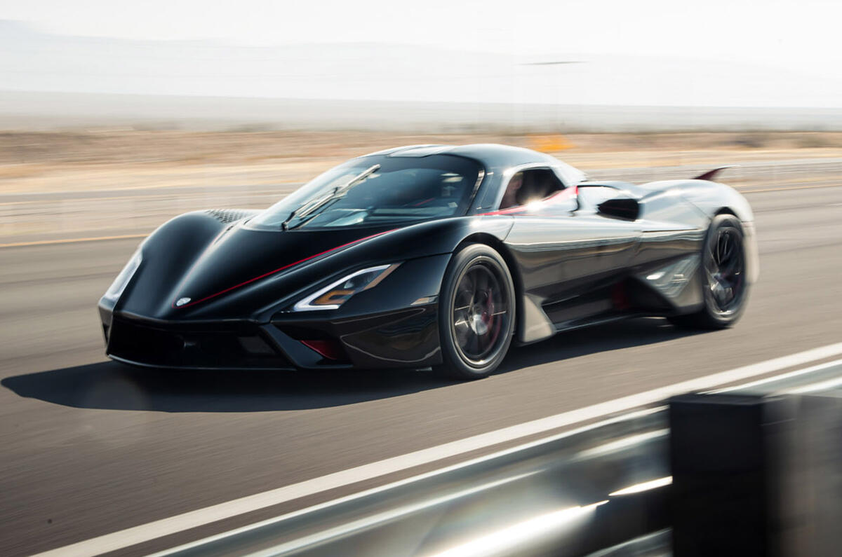 SSC Tuatara - front SSC Tuatara - front