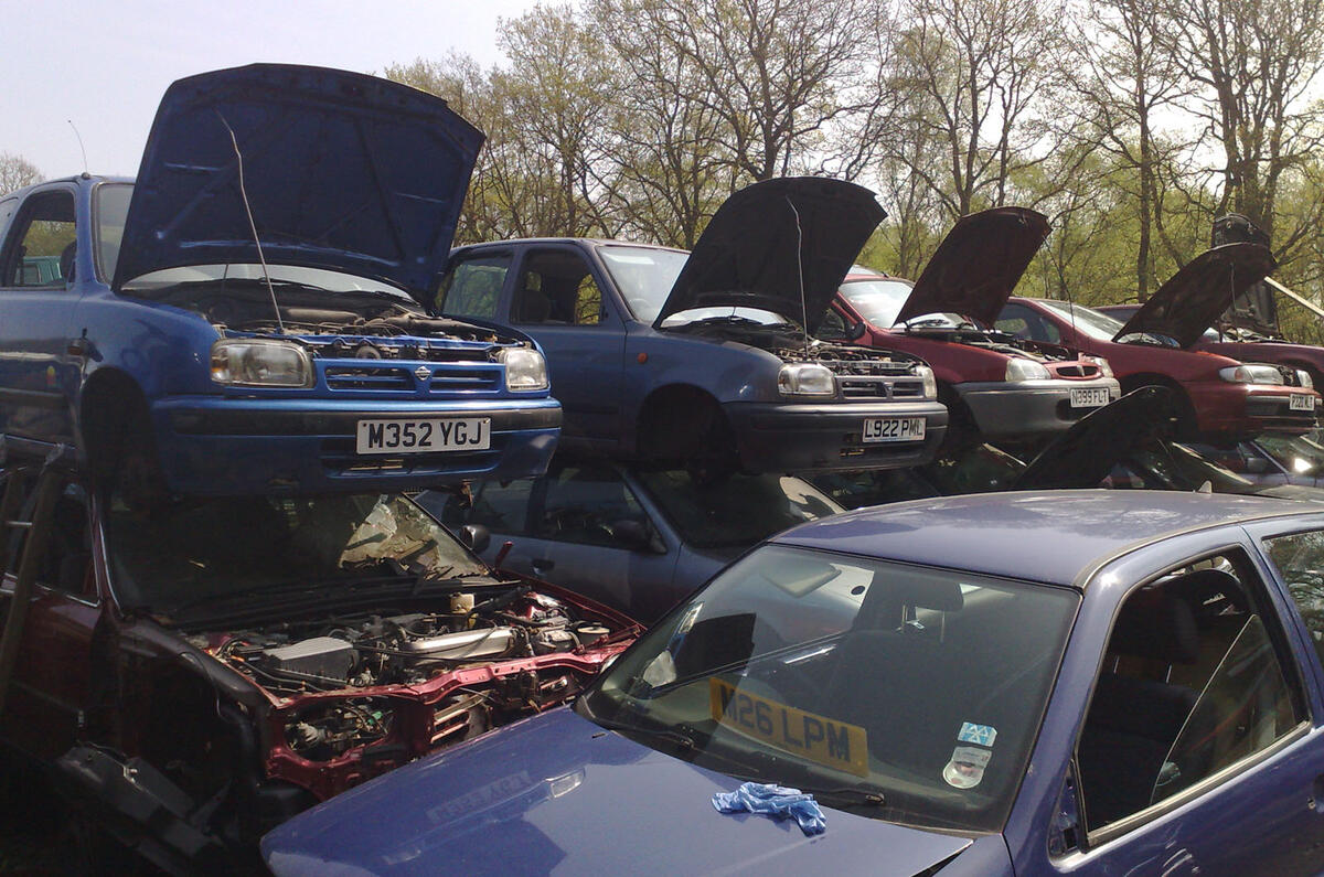 Scrapheap cars