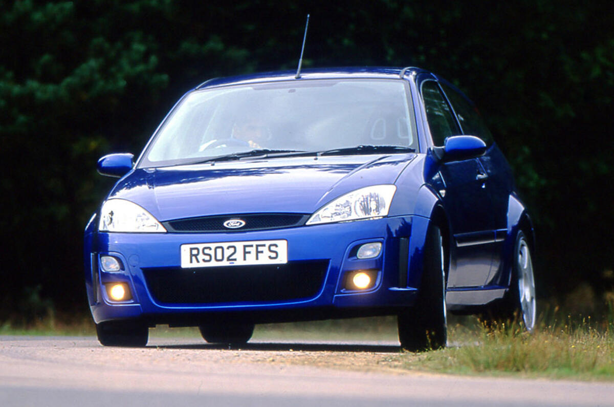 Ford Focus RS 2002 - tracking front Ford Focus RS 2002 - tracking front
