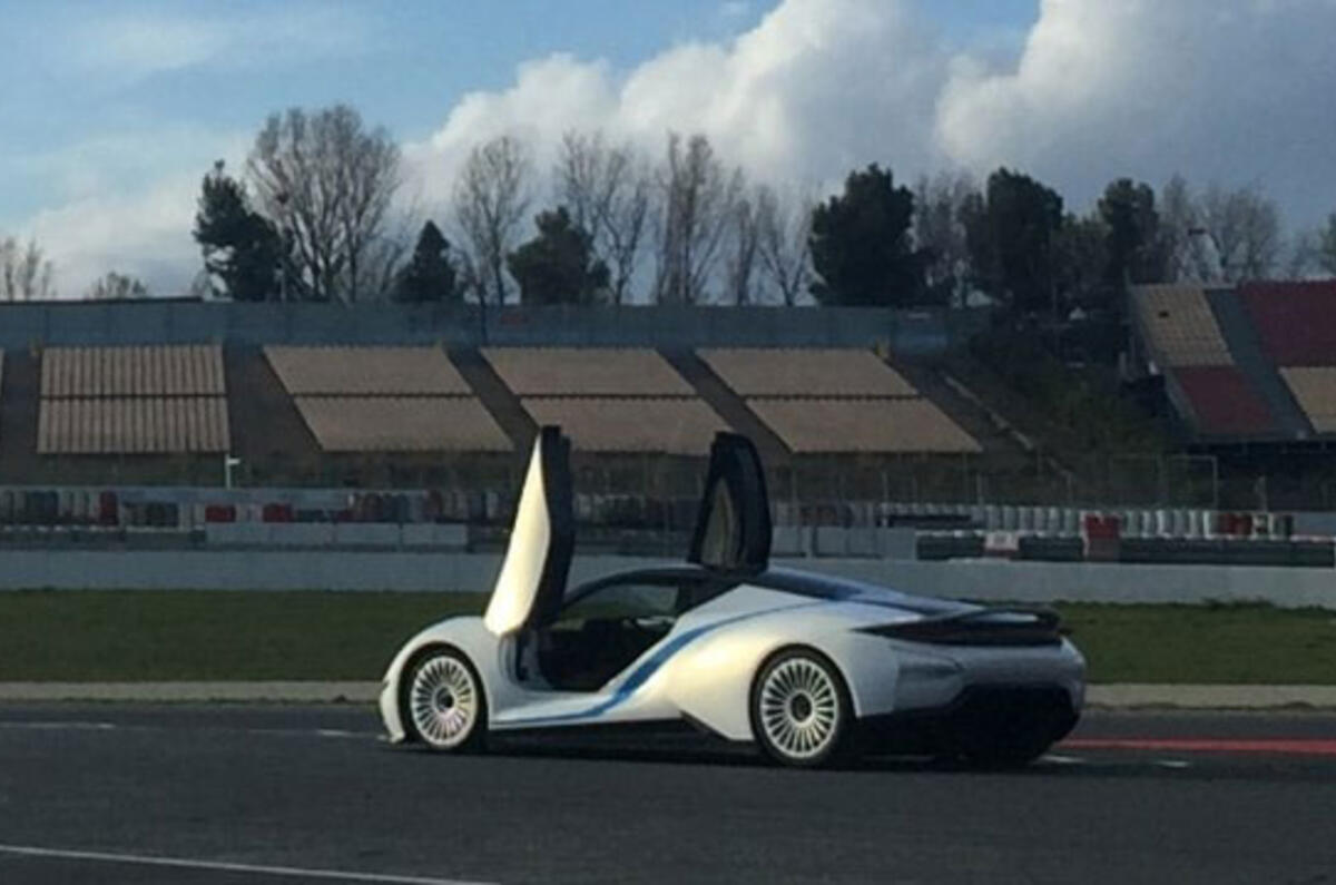 BIAC electric supercar