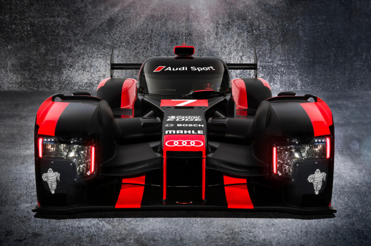 2016 Audi R18 e-tron quattro F1-style nose