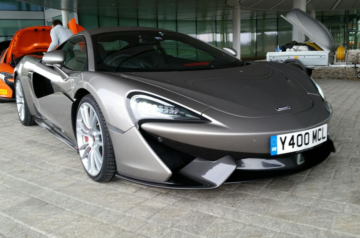 McLaren 570S to Geneva