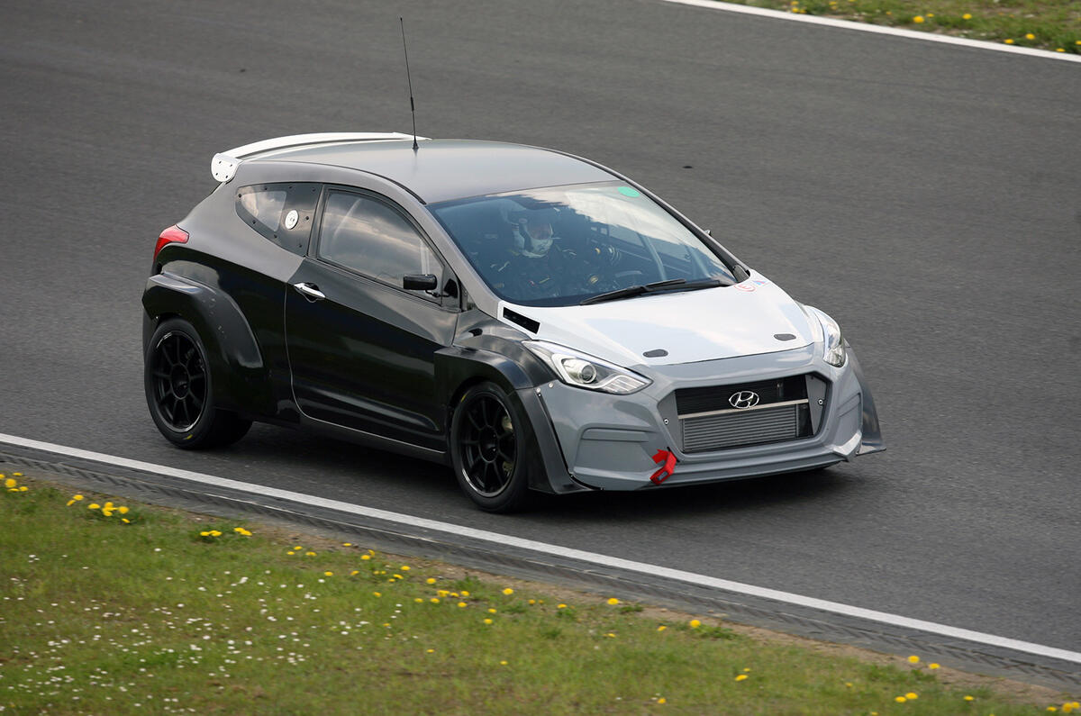 Hyundai i30N test car at Nürburgring Hyundai i30N test car at Nürburgring