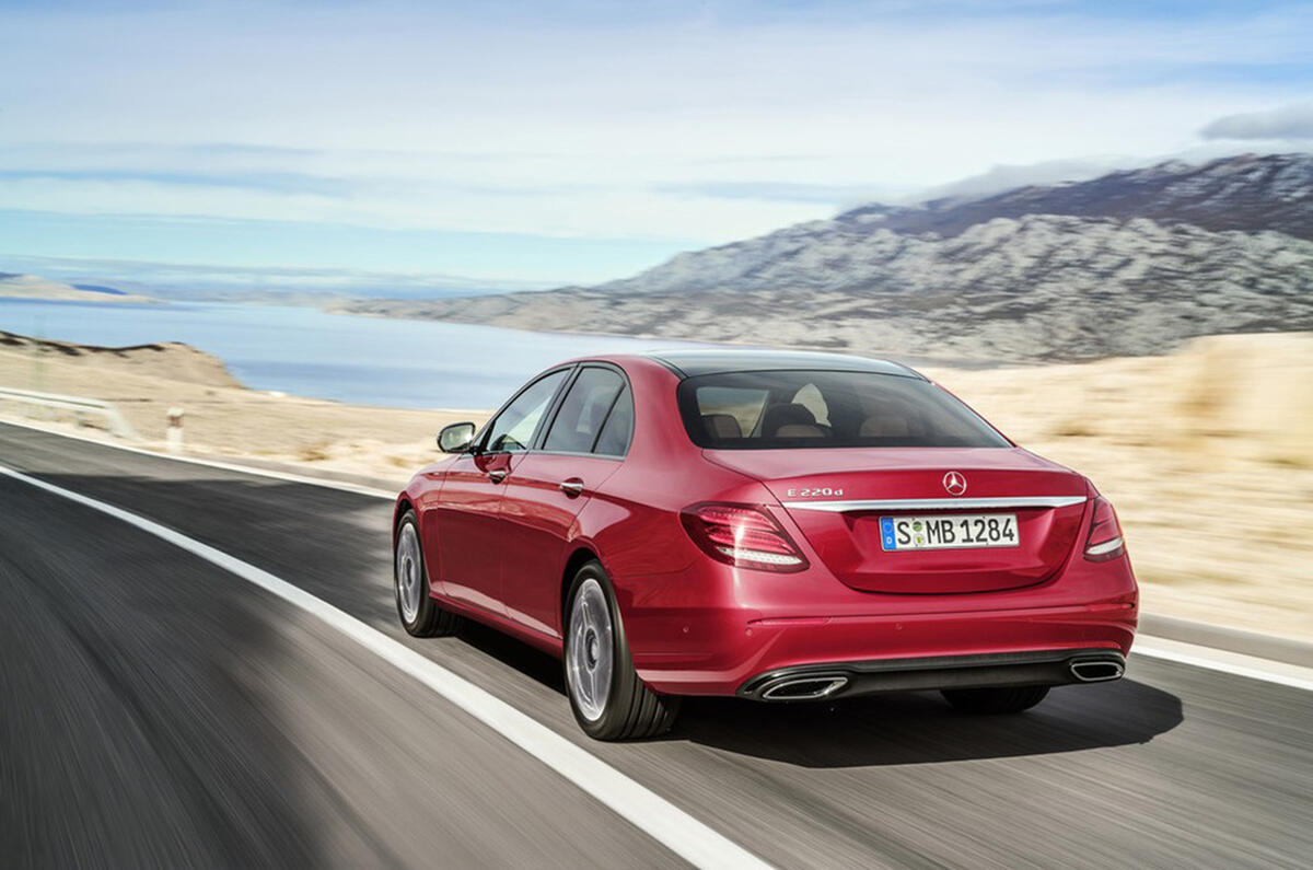 2016 Mercedes-Benz E-class leak