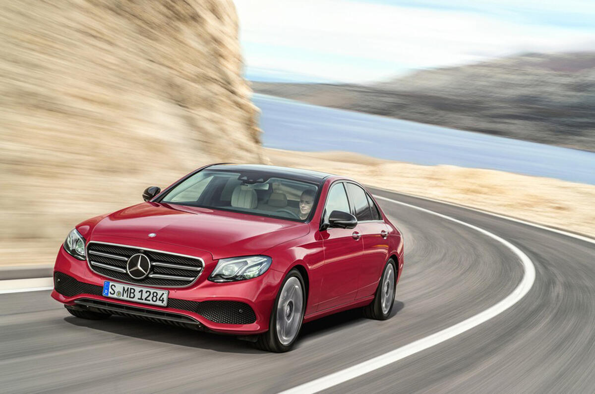 2016 Mercedes-Benz E-class leak
