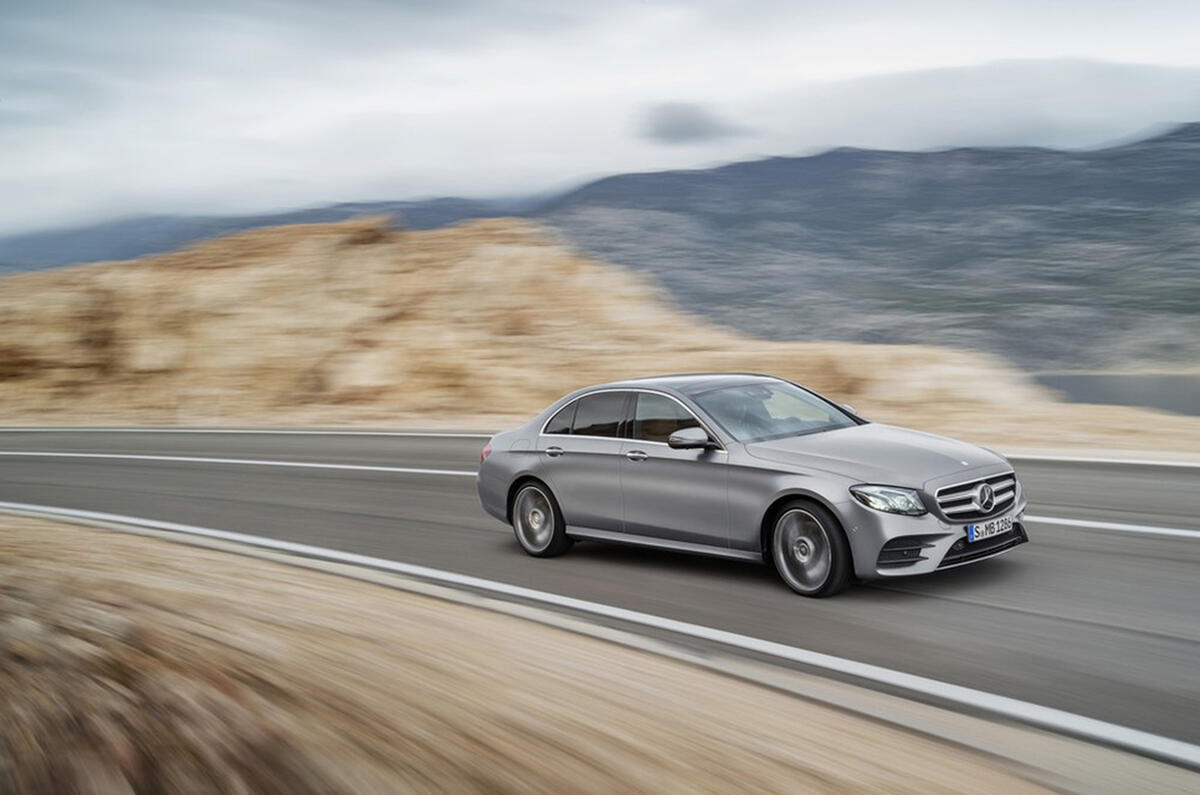 2016 Mercedes-Benz E-class leak