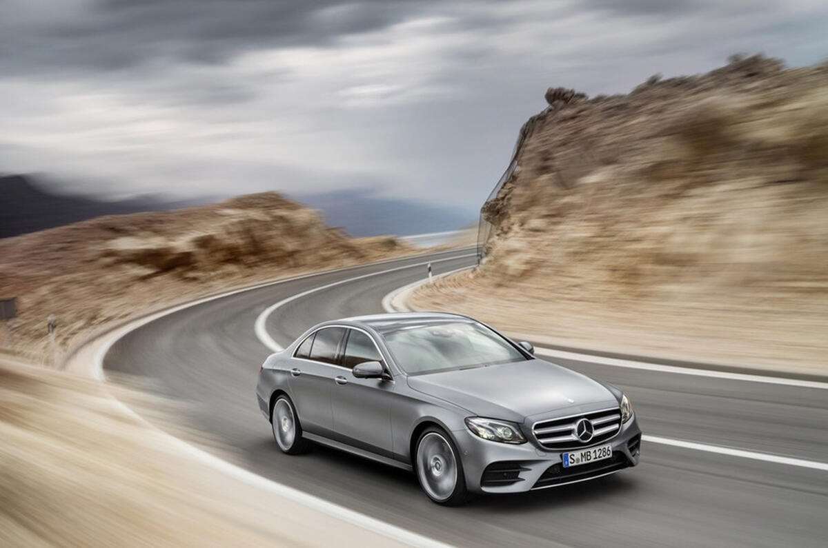 2016 Mercedes-Benz E-class leak